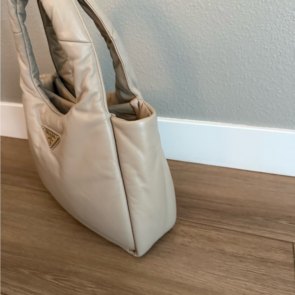 Prada Beige Women's Tote Bag - Picture 2 of 8